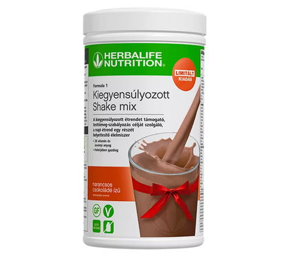 Herbalife Formula 1 Kiegyensúlyozott shake mix narancsos csokoládé LIMITÁLT