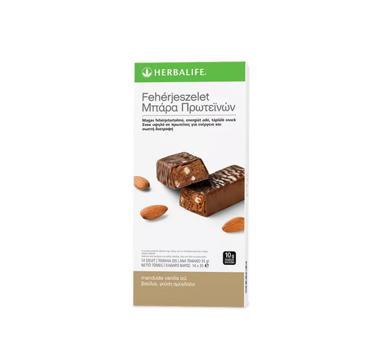 Herbalife fehérjeszeletek mandulás vanília (14 szelet)
