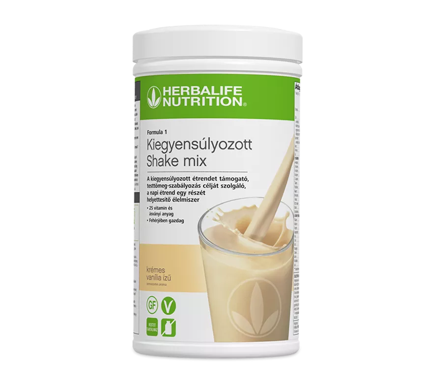 Herbalife Formula 1 Kiegyensúlyozott shake mix krémes vanília