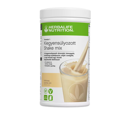 Herbalife Formula 1 Kiegyensúlyozott shake mix krémes vanília